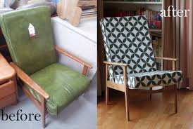 Repair wooden rocking chair with wood glue. 6 Armchair Makeovers That Will Put Your Skills To The Test