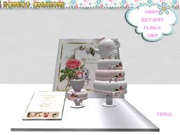 Perfect for friends & family to wish them a happy birthday on their special day. Second Life Marketplace Bmc728 Happy Birthday Plaque Card Tea Pot And Cup Cake Perfect Gift For Someone S Birthday