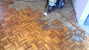 parquet hardwood removal you