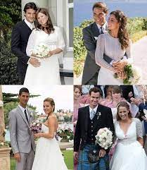 The tennis ace, 33, and his partner of 14 years beamed with joy as they tied the knot in. Nadal Federer Djokovic Or Murray Who Wore The Best Wedding Suit