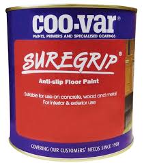 coo var suregrip antislip floor paint