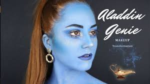aladdin genie makeup transformation