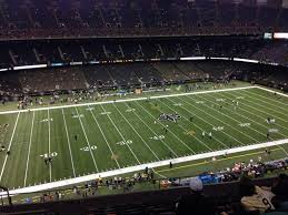 Mercedes Benz Superdome Section 617 Row 11 Seat 12