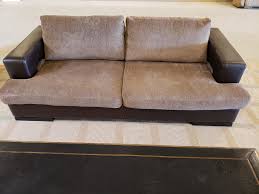 roche bobois sofa couch leather and