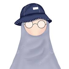 muslimah dengan had dan kacamata