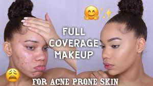 full coverage foundation for acne e