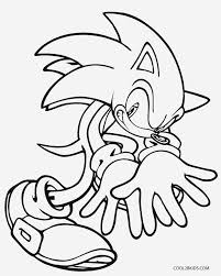 Playing the game is of course very exciting until forget the time. Printable Sonic Coloring Pages For Kids