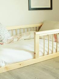 Diy Floor Bed Made From 2x4s Dowels