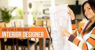 a freelance interior designer