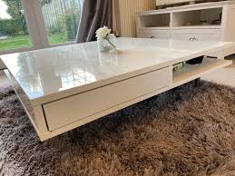 ikea white gloss coffee table