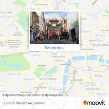 how to get to london chinatown in soho