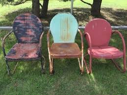 Vintage Metal Lawn Chairs Visualhunt