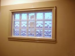 Window Sill For Installing Glass Blocks