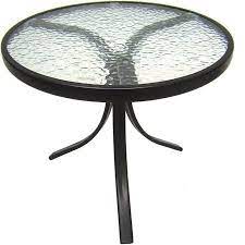 mainstays round glass patio table 20