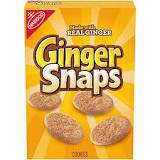 Do ginger snaps contain ginger?