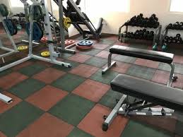multicolor rubber gym flooring at rs 70