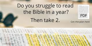 2 Year Bible Reading Plan Updated