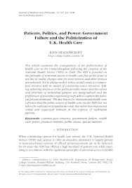 pdf patients politics and power