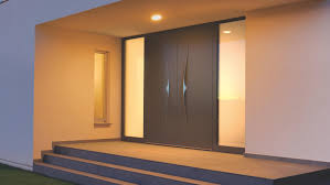 Front Doors With Side Panels Wood