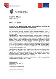 Spuštění mobilní aplikace "Praha 22 v mobilu" - Oficiální stránky městské  části Praha 22