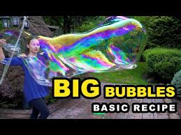 bubble recipe for large bubbles mike s