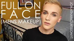 full on face mens makeup tutorial