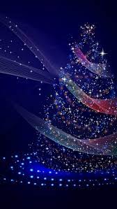 Arctic blue, christmas, tree, HD mobile ...