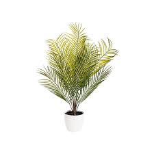 Uv Treated Potted Palm Tree Green 81cmh