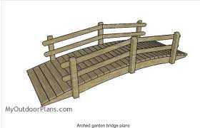 Garden Bridges Free Woodworking Plan Com
