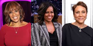 As michelle obama does the television show rounds this week, it is not just her new book that she is showcasing. Michelle Obama Reveals Gayle King Robin Roberts As Book Tour Guests