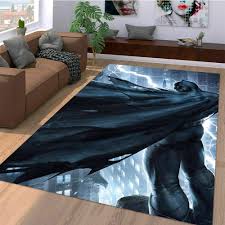 batman is coming living room rug carpet
