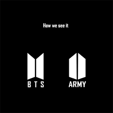 Looking for the best bts phone wallpaper? Creative Bts Logo Wallpaper Black And White