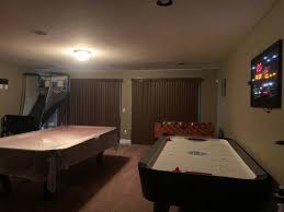 The Finished Basement Game Room At