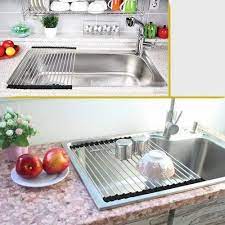 stainless steel kitchen sink crockery