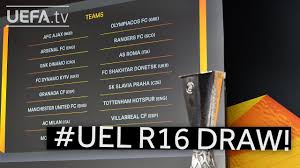 How does last 32 of europa work? 2020 21 Uefa Europa League Round Of 16 Draw Youtube