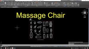 mage chair cad drawing in autocad
