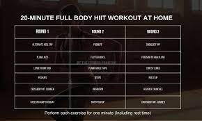 5 day hiit workout routine with pdf