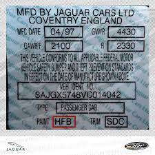 Find My Jaguar Color Code Color N Drive