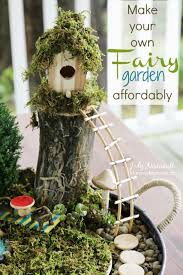 How To Make A Fairy Garden Affordably