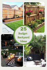 25 small backyard design concepts on a