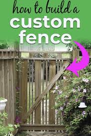 Diy Custom Fence How To Build A Wooden