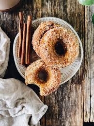 baked homemade cinnamon sugar donuts