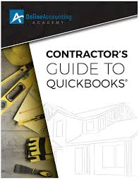 Contractors Guide To Quickbooks Pdf Ebook
