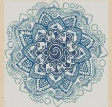 Details About Colourful Fractal Mandala 420bb Cross Stitch Chart Flowerpower37 Uk