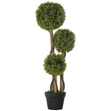 homcom decorative artificial plants