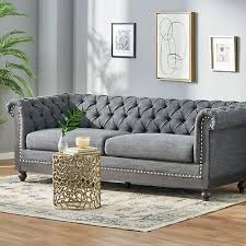 Kinzie Chesterfield Tufted Fabric 3