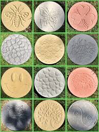 decorative garden stepping stones