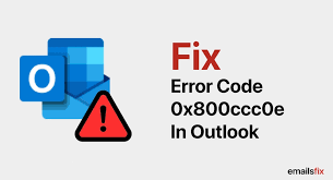 how to solve error 0x800ccc0e