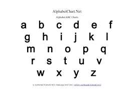 Small Alphabet Chart Printable Www Bedowntowndaytona Com