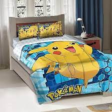 bedding comforter set pikachu twin full